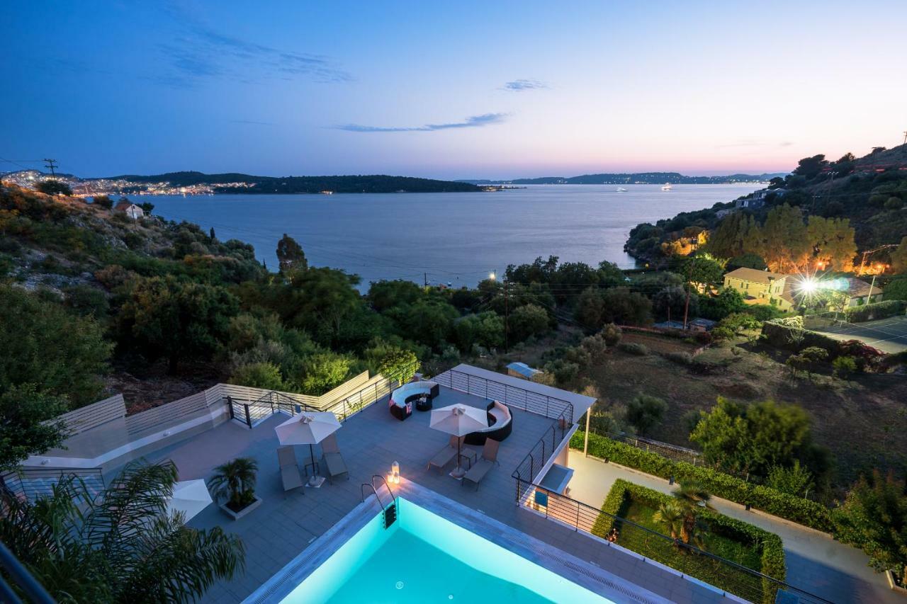 Melina Apartments Pool View Аргостолион Экстерьер фото