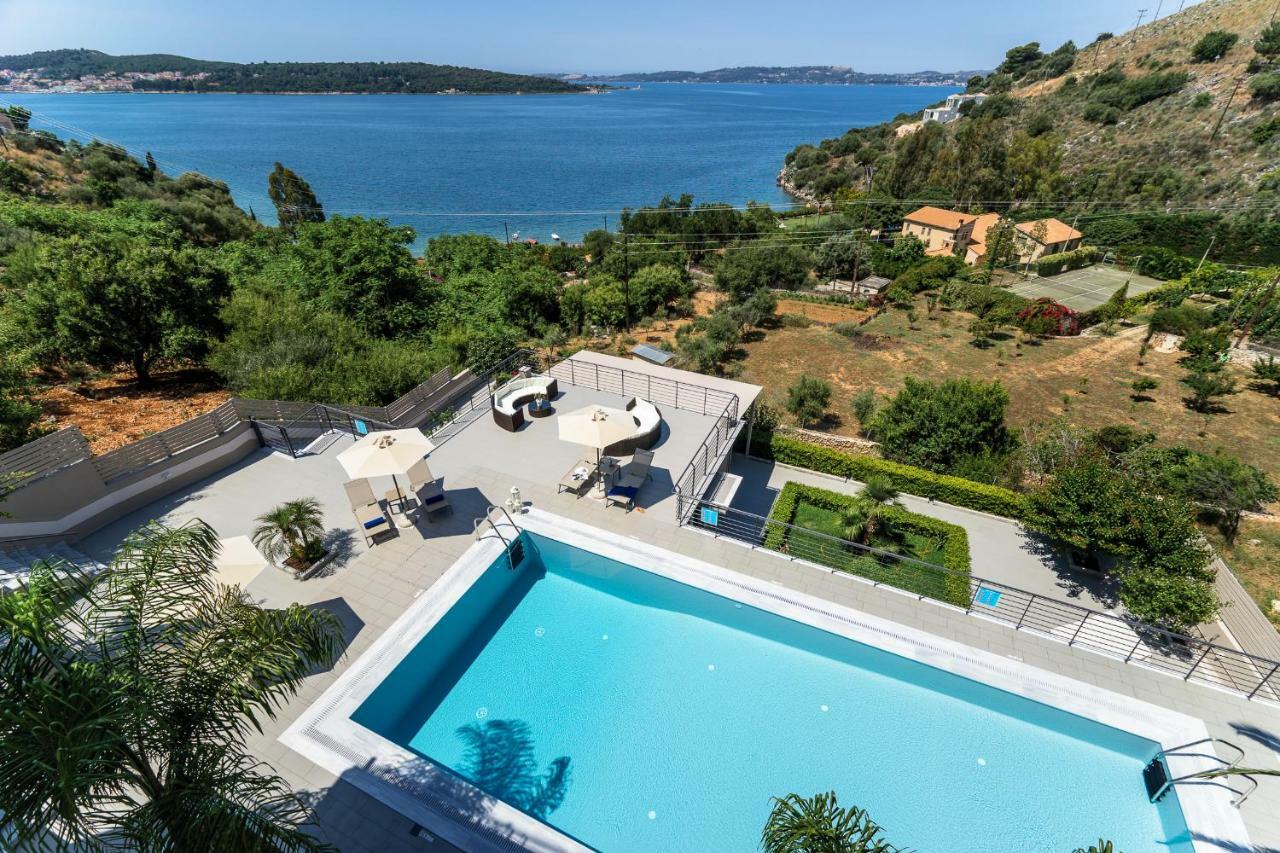 Melina Apartments Pool View Аргостолион Экстерьер фото