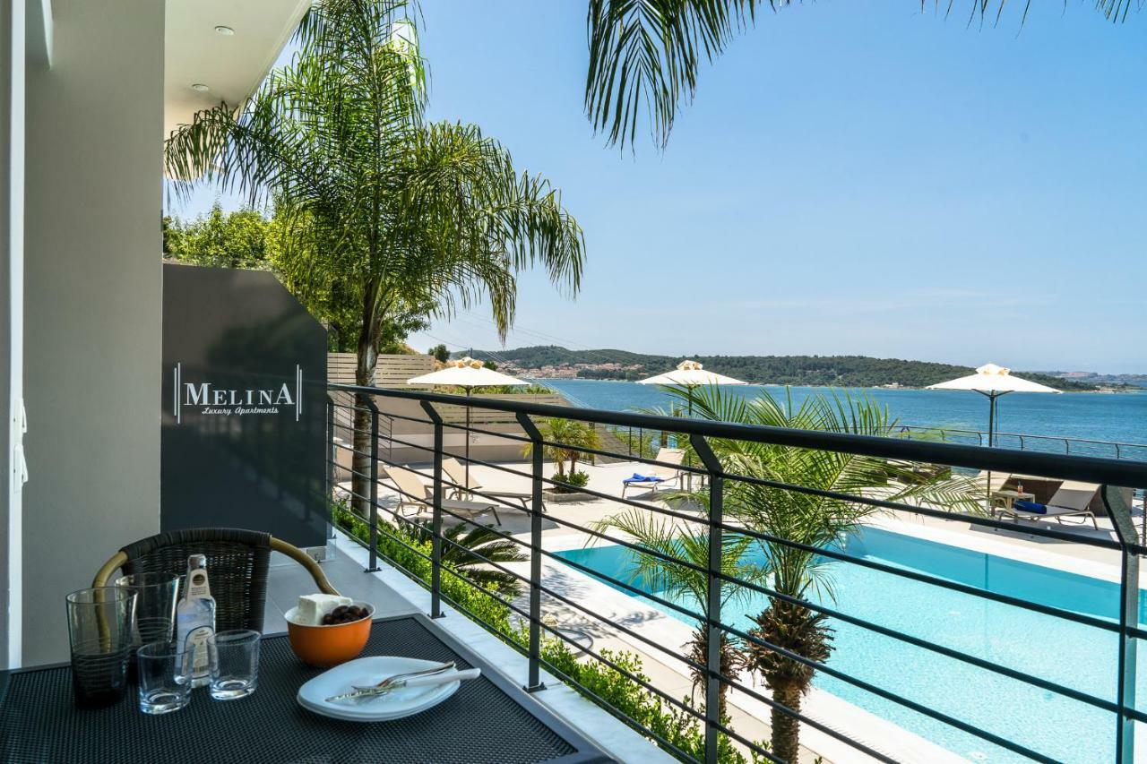 Melina Apartments Pool View Аргостолион Экстерьер фото