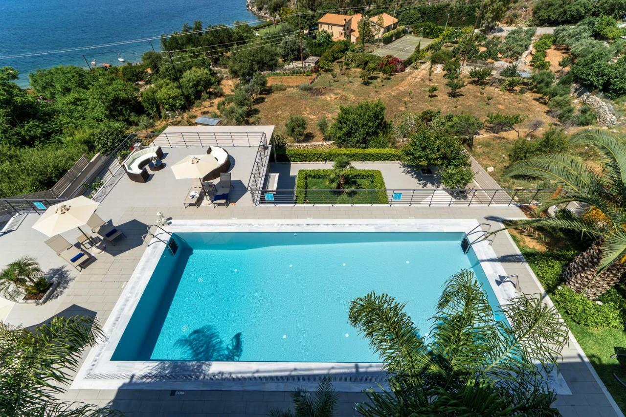 Melina Apartments Pool View Аргостолион Экстерьер фото